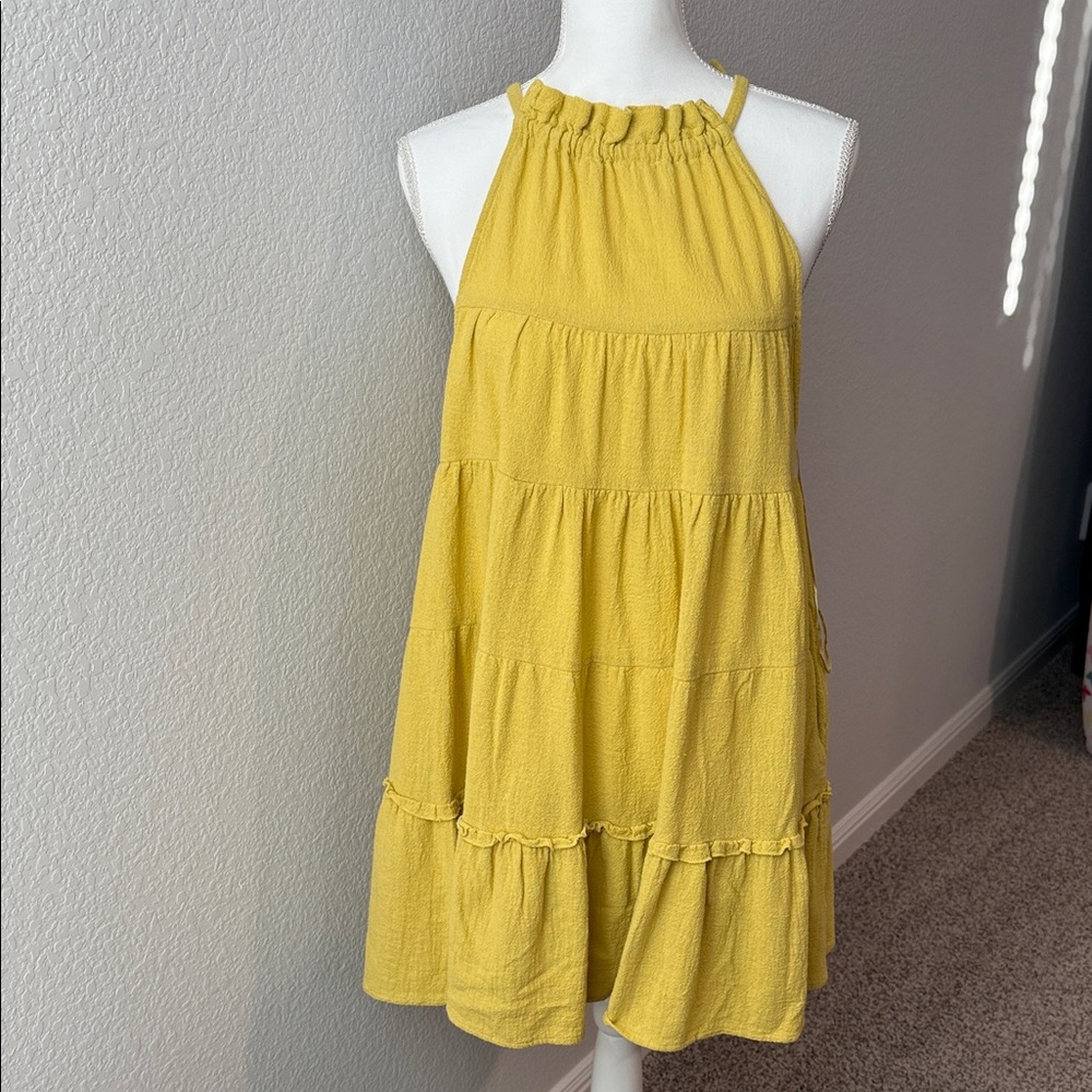 Free People Yellow Maxi Dress
